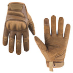 Men's Tactical Gloves with Knuckle Protection Touchscreen Grip