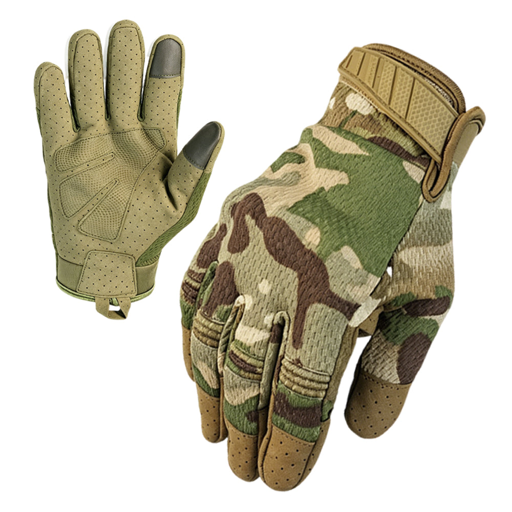 IRONVEX Tactical Touchscreen Gloves With Knuckle Protection