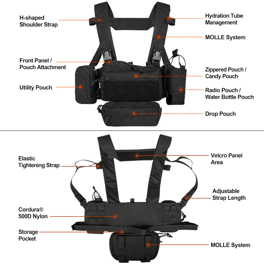 Modular Tactical Chest Rig