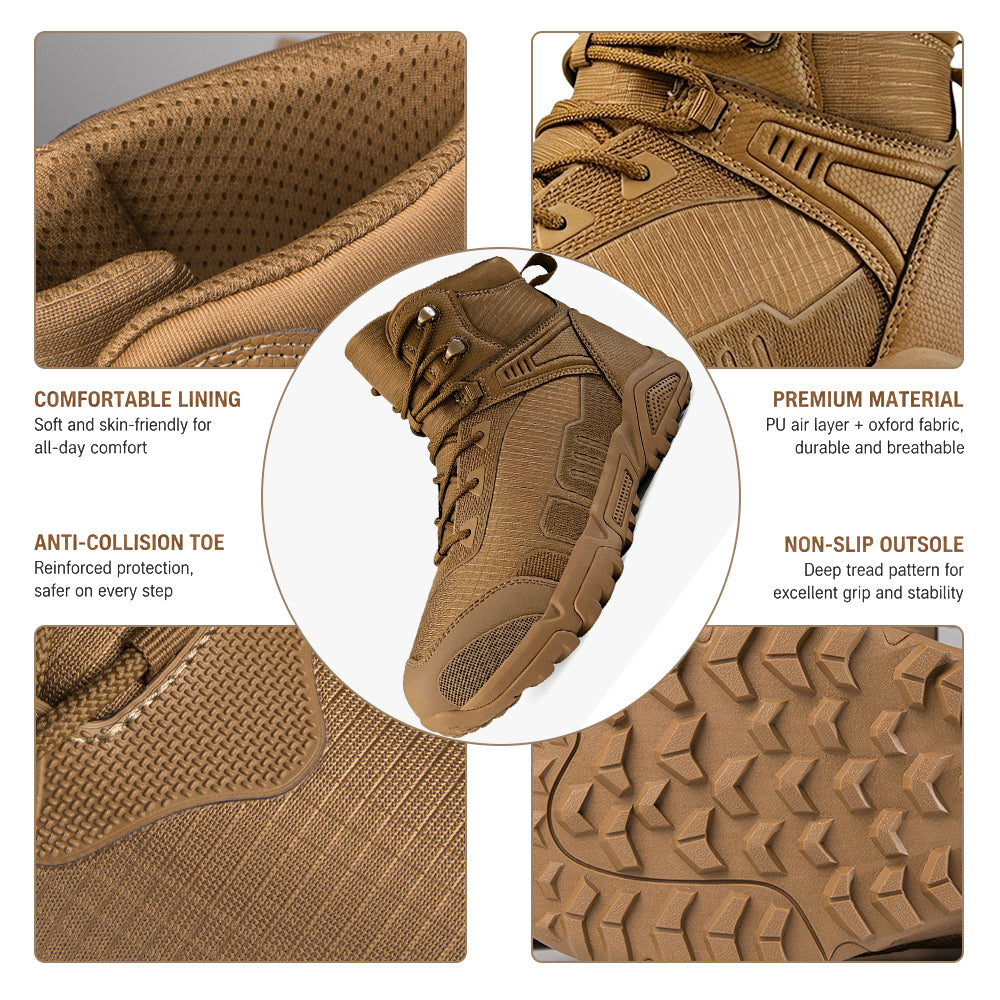 Men’s 4.6” Lightweight Waterproof Tactical Boots