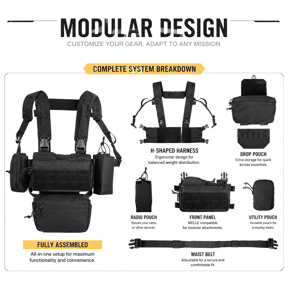 Modular Tactical Chest Rig