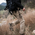 Khaki | Front view of men's tactical  pants 2