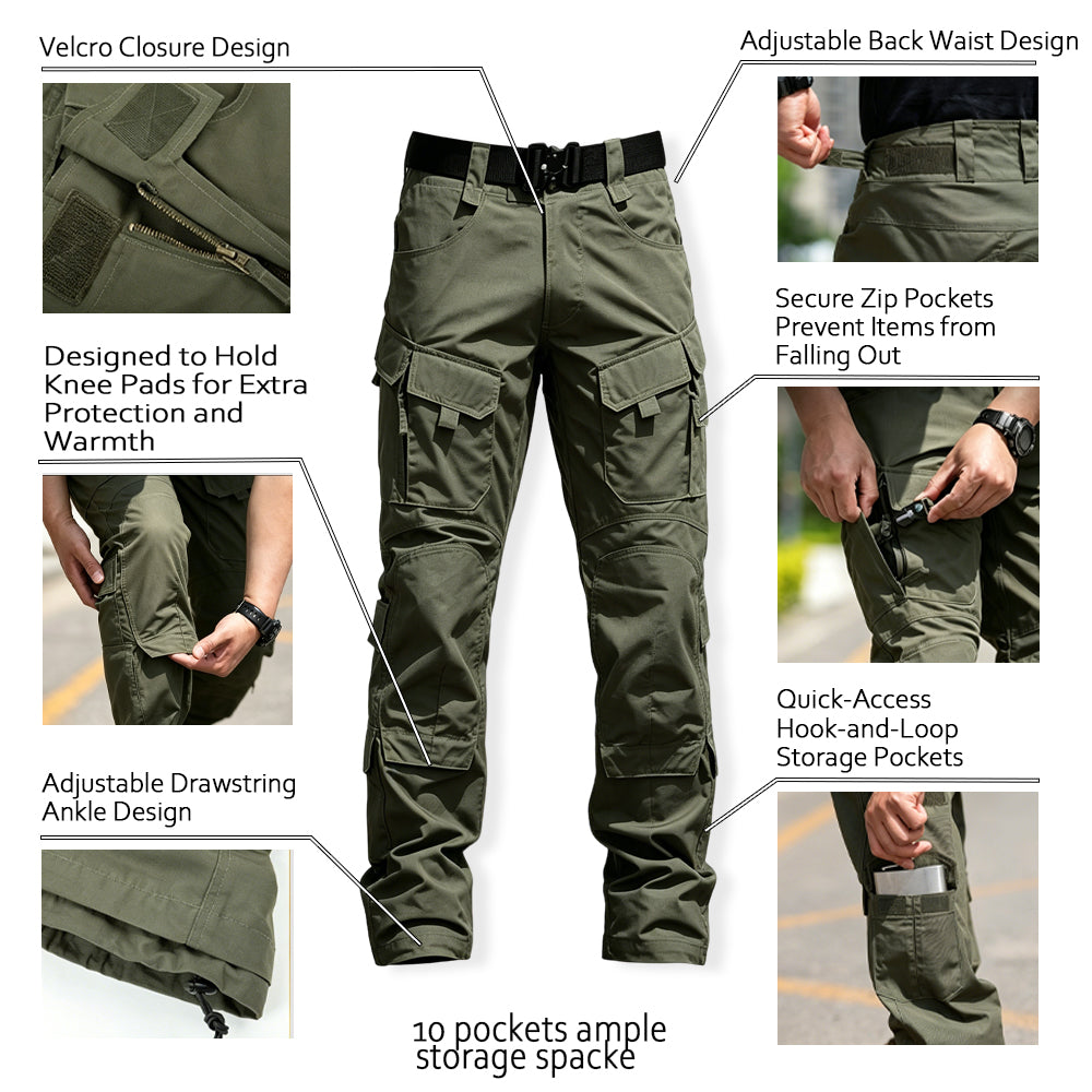 IRONVEX Ranger Pro Waterproof Ripstop Tactical Pants