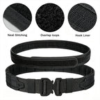 8 in 1 Quick Release Tactical Duty Belt With MOLLE Pouches