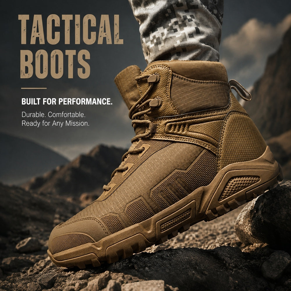 Men’s 4.6” Lightweight Waterproof Tactical Boots