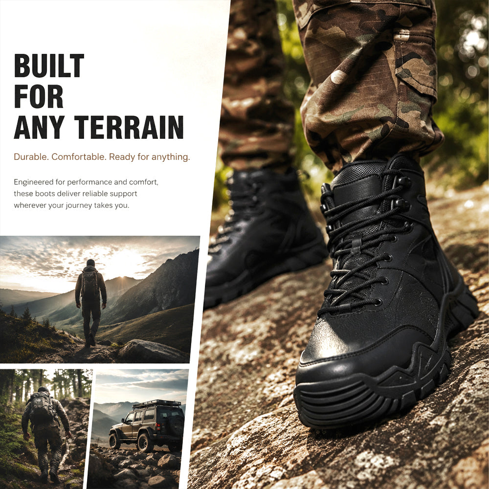 Men’s 4.6” Lightweight Tactical Hiking Boots