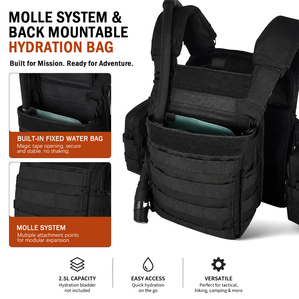 Quick Release Utility Tactical Vest