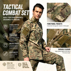Men’s All-Terrain Tactical Set – Ripstop Shirt & Cargo Pants