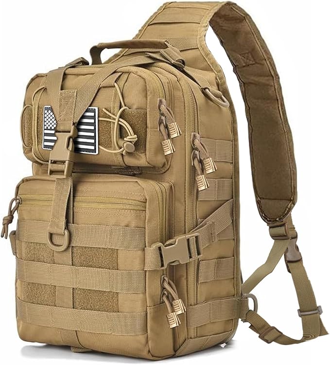 IRONVEX Rover EDC Sling Backpack Waterproof Utility Shoulder Pack