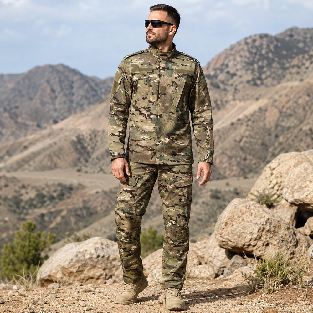 Men’s All-Terrain Tactical Set – Ripstop Shirt & Cargo Pants