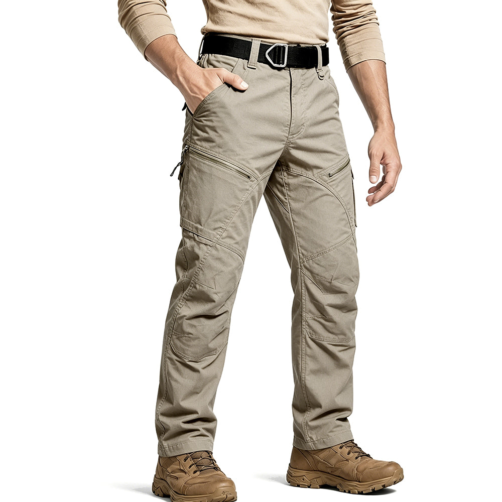 Men’s Urban Stretch Cargo Pants Waterproof Ripstop Pants