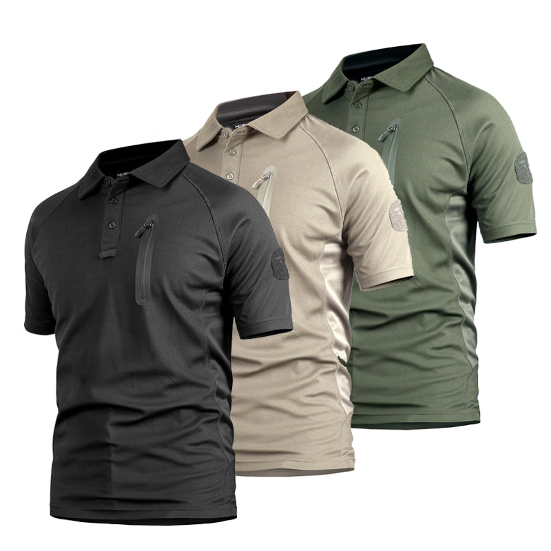 Men’s Quick Dry Short Sleeve Performance Polo Shirt
