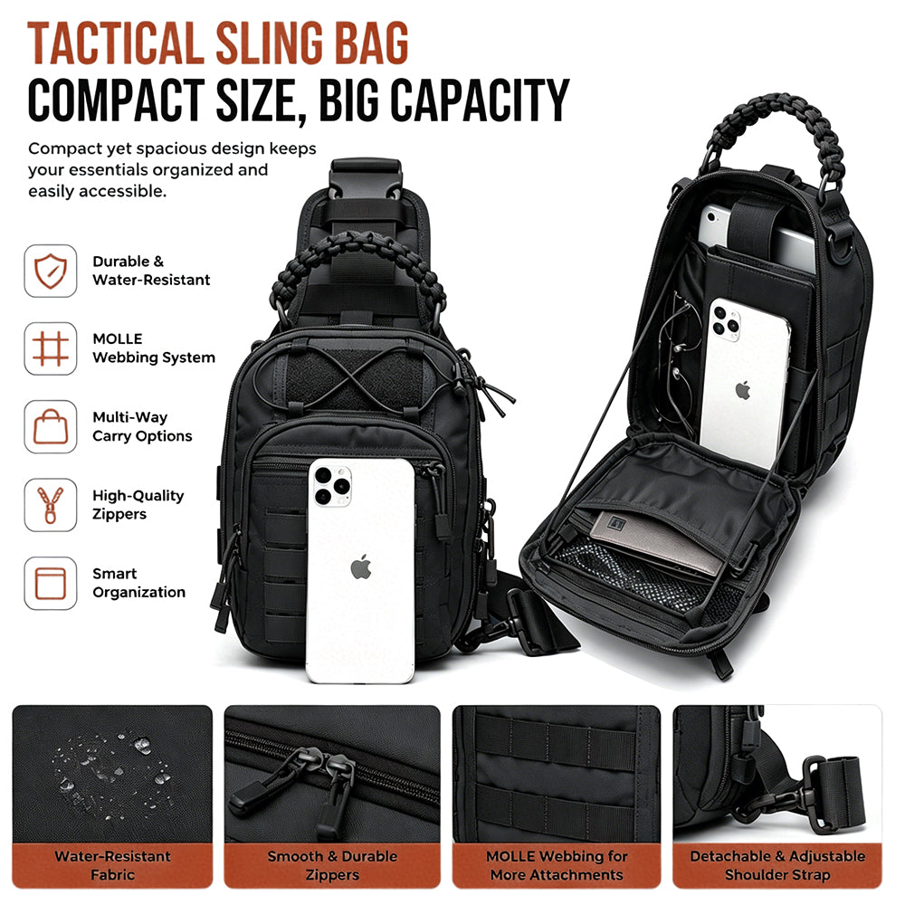 Elite Pro Utility Tactical Sling Pack