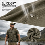 IRONVEX Apex Elite Quick-Dry Tactical T-Shirt