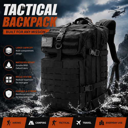 Ironvex Elite Outdoor Tactical Hiking Backpack