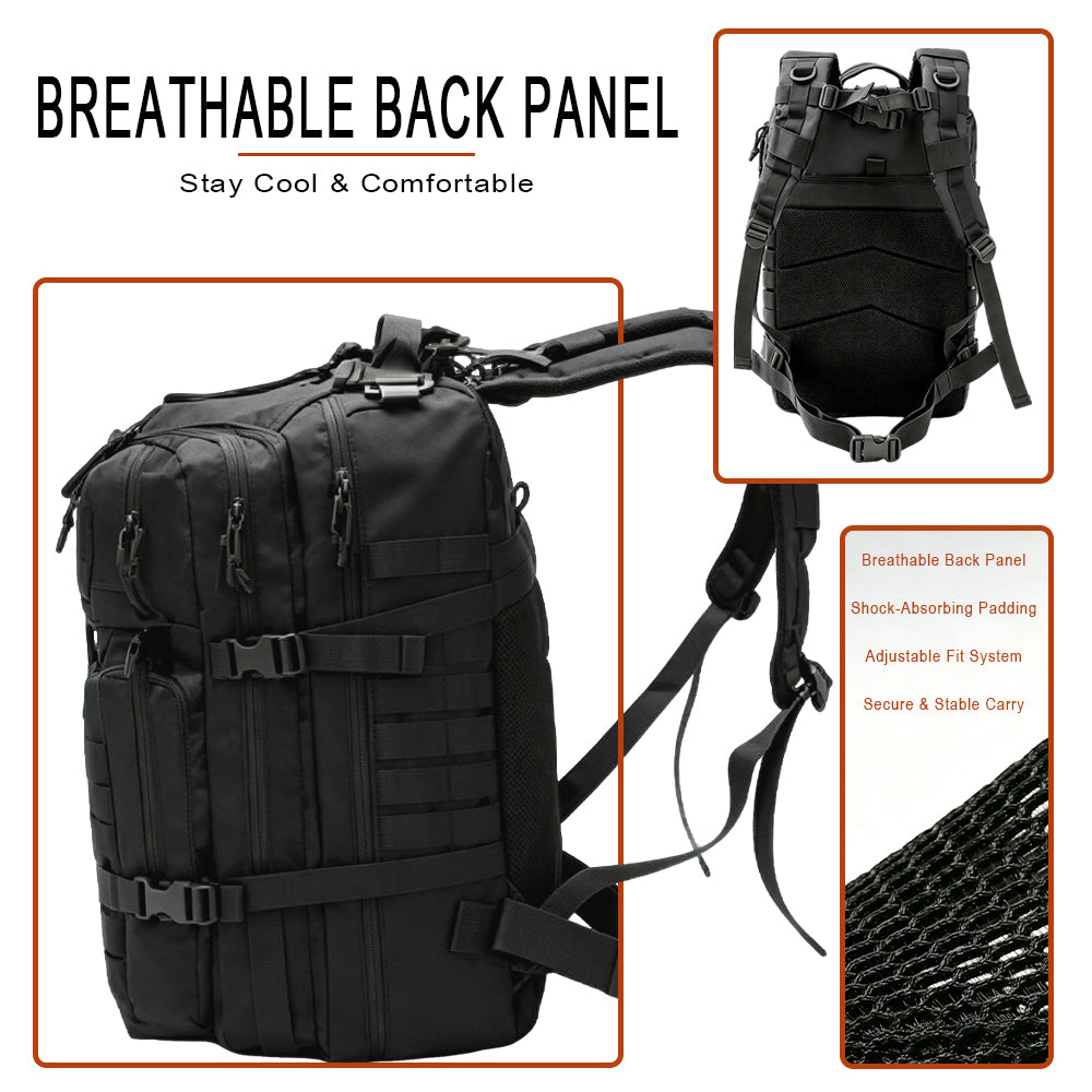 Ironvex Elite Outdoor Tactical Hiking Backpack