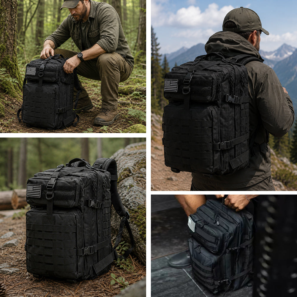 Ironvex Elite Outdoor Tactical Hiking Backpack