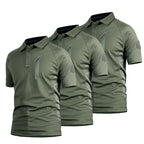 Men’s Quick Dry Short Sleeve Performance Polo Shirt