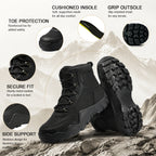 Men’s 6” Elite Pro Waterproof Tactical Hiking Boots
