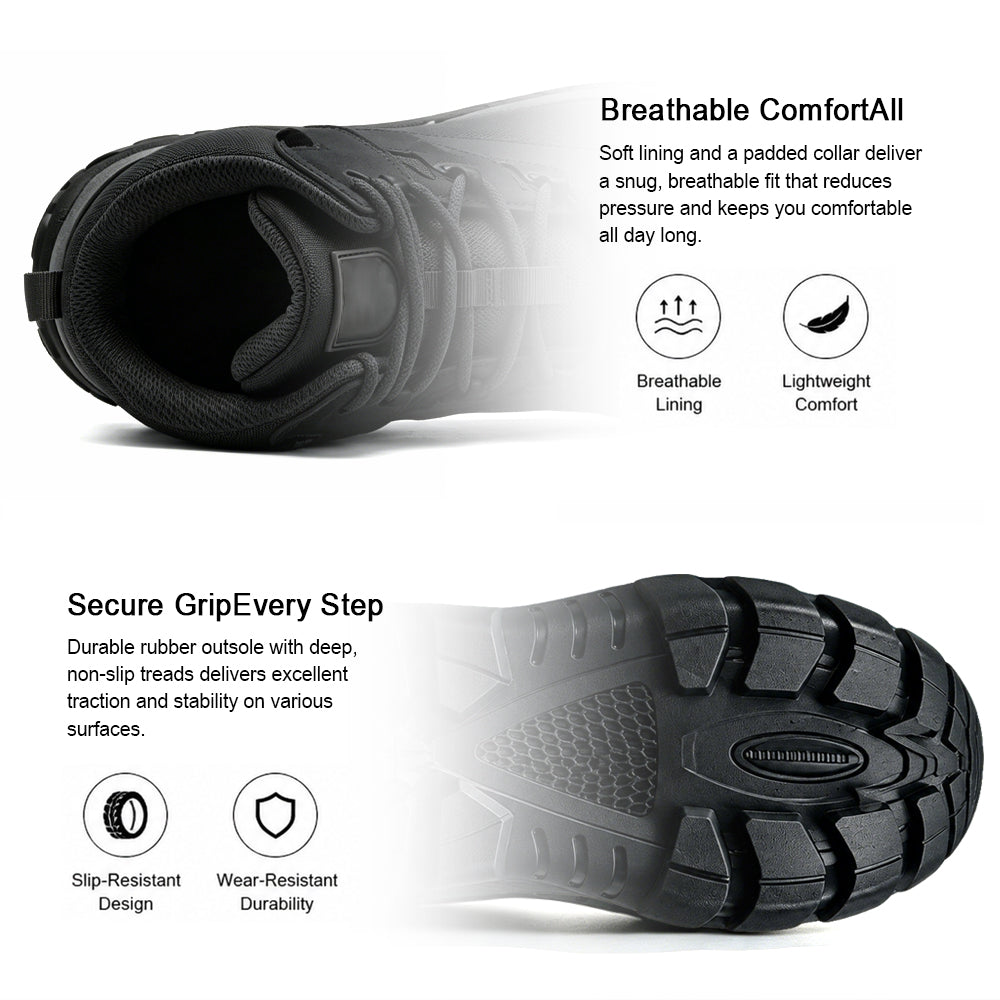 Men’s 6” Elite Pro Waterproof Tactical Hiking Boots