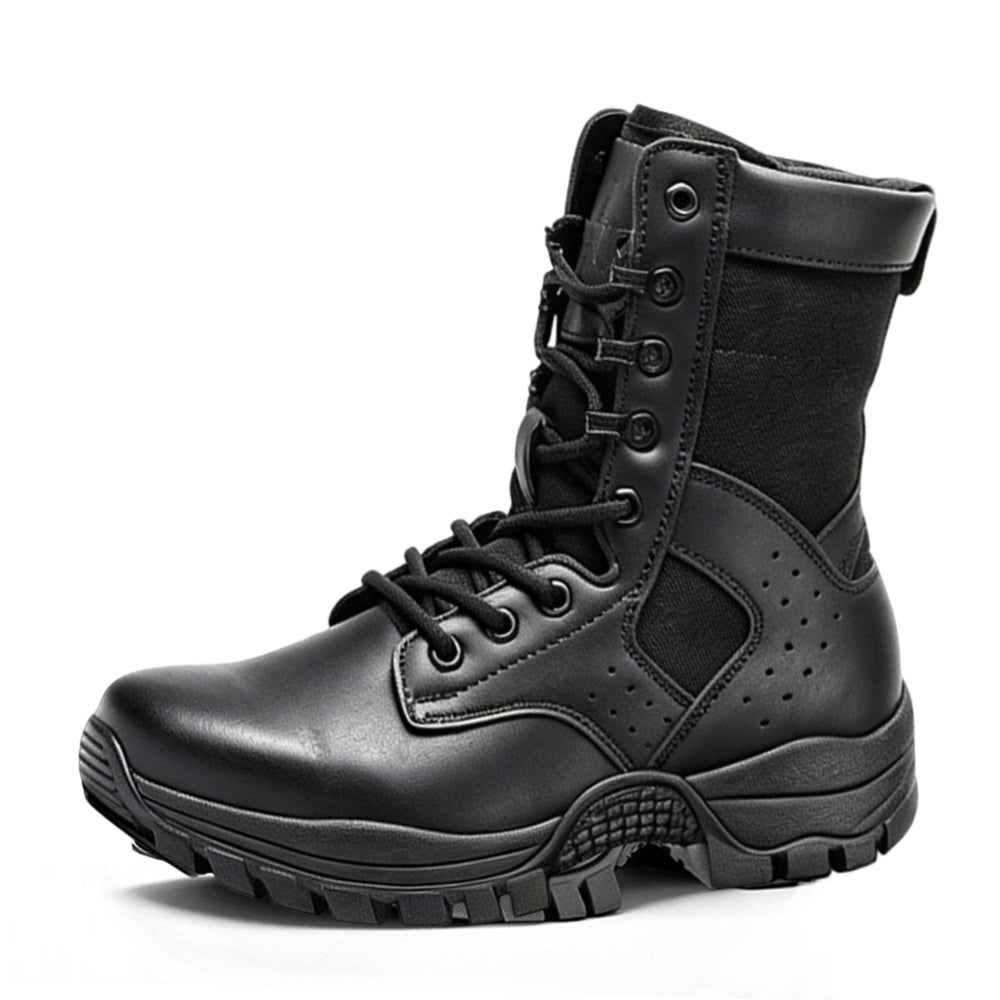 Men’s 8” Durable Work Boots Suede Leather Tactical Hiking Boots