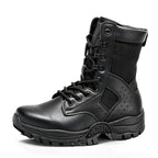 Men’s 8” Durable Work Boots Suede Leather Tactical Hiking Boots