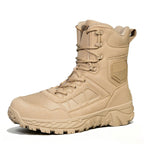Men’s 8” Durable Work Boots Waterproof Tactical Hiking Boots