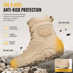 Men’s 8” Durable Work Boots Waterproof Tactical Hiking Boots