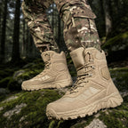 Men’s 8” Durable Work Boots Waterproof Tactical Hiking Boots