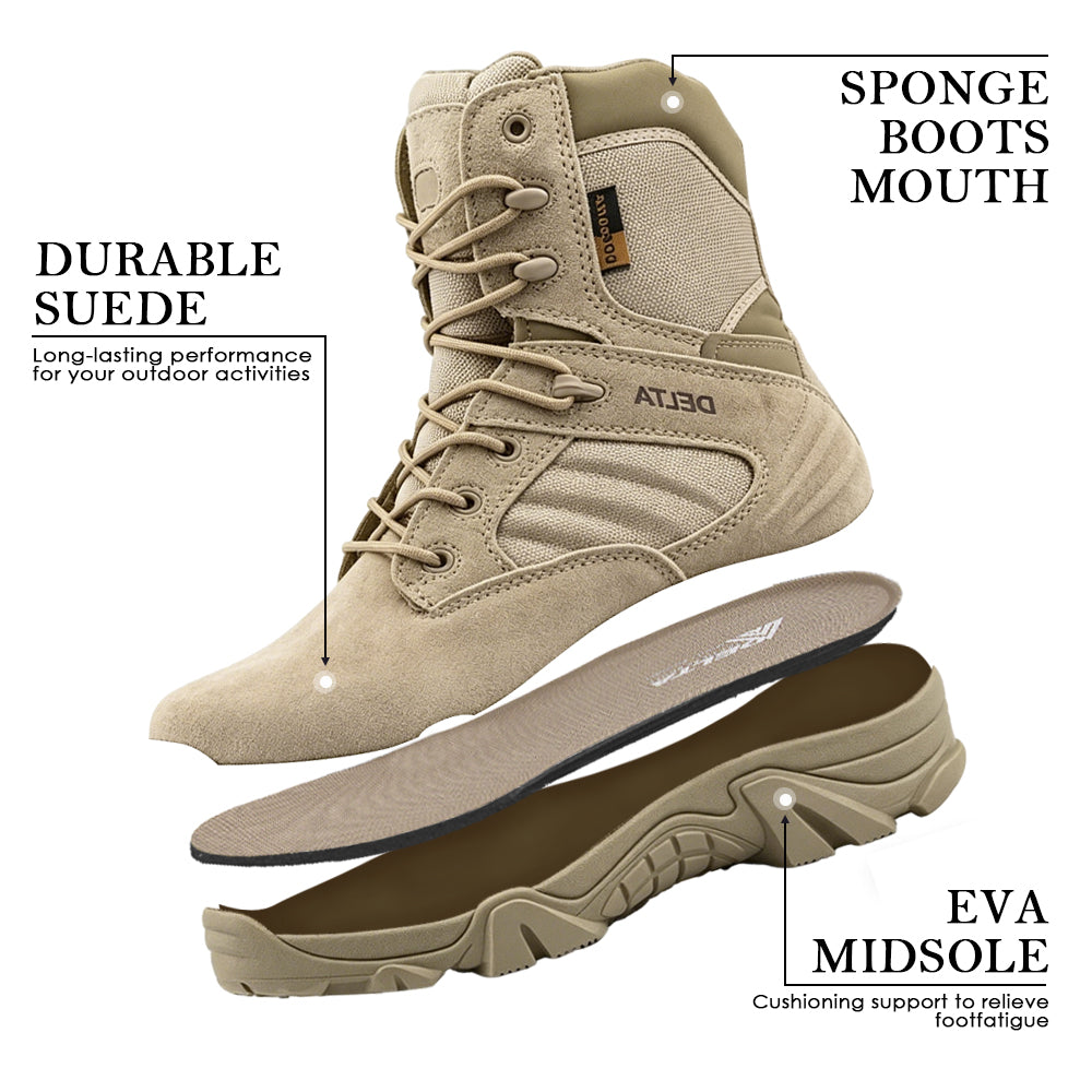 Men’s Delta 8" Waterproof Hiking Boots