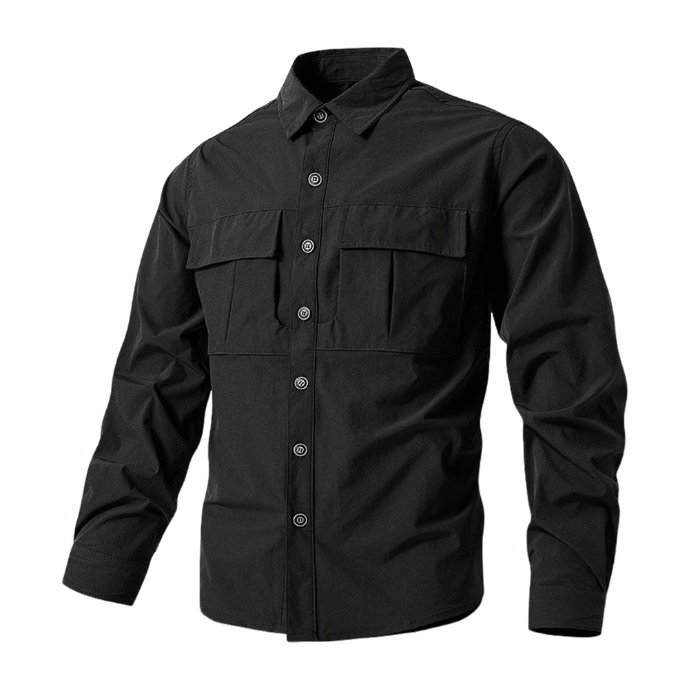 Men's Long Sleeve Stretch Tactical Shirt