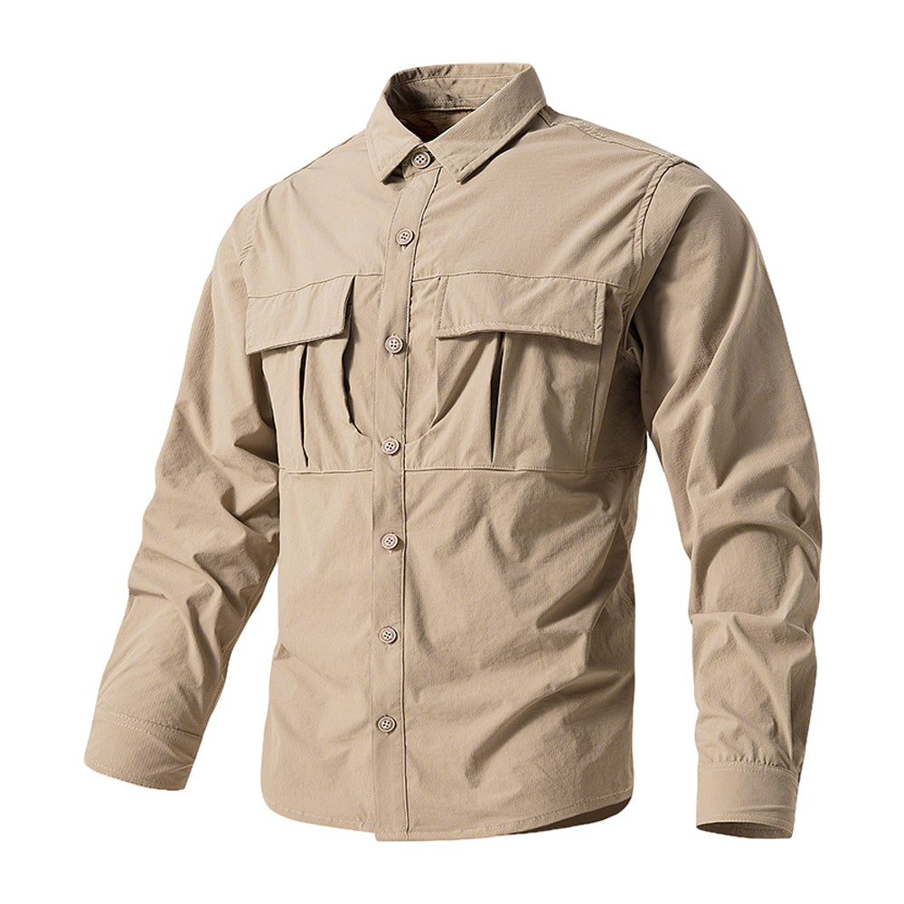 Men's Long Sleeve Stretch Tactical Shirt