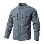 Men's Long Sleeve Stretch Tactical Shirt