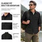 Men's Long Sleeve Stretch Tactical Shirt