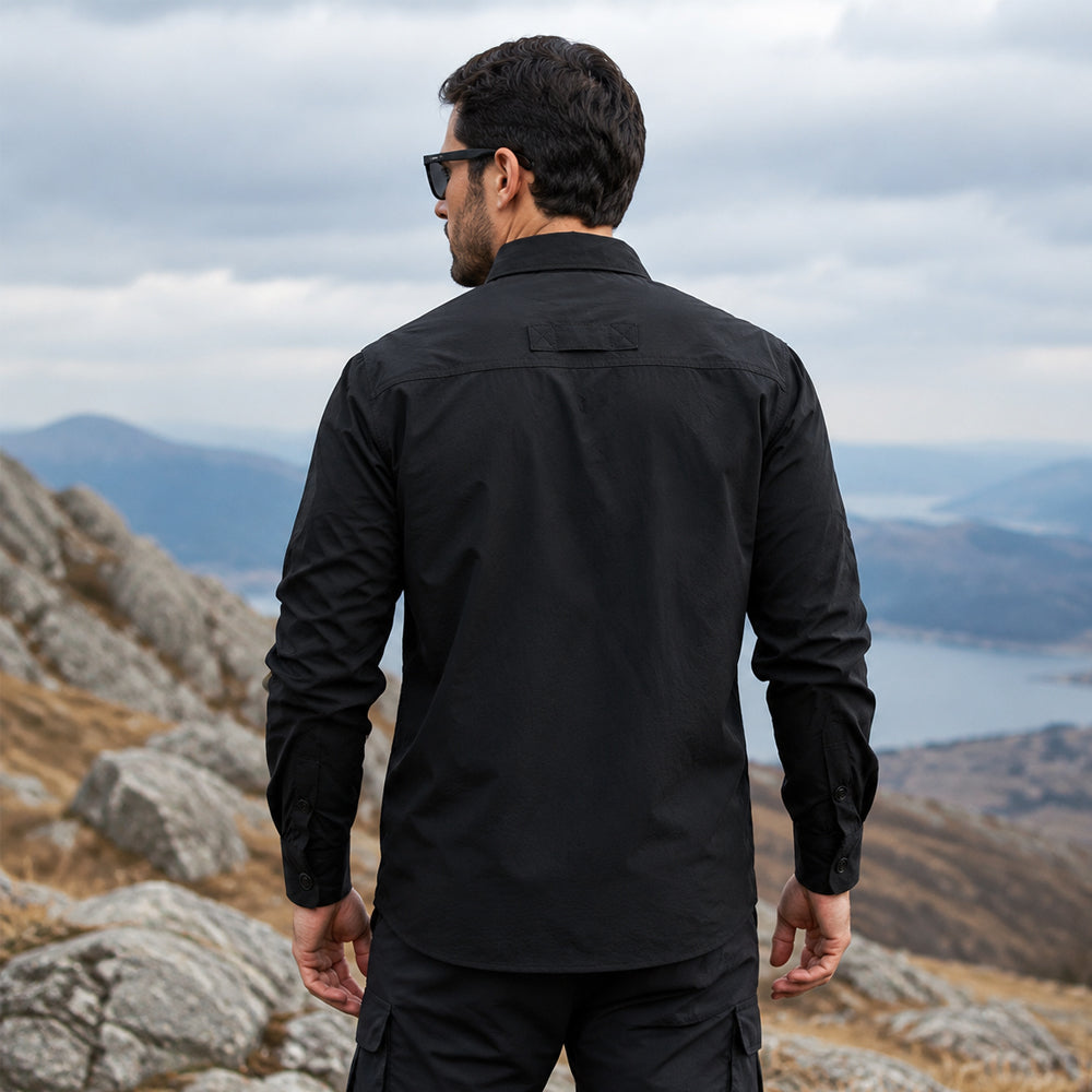 Men's Long Sleeve Stretch Tactical Shirt