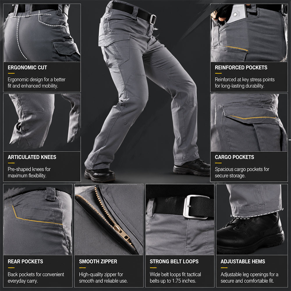 Men’s Thunder Waterproof Ripstop Tactical Cargo Pants