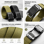 Tactical Nylon Belt with Quick Release Buckle