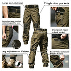 Men’s Urban Cargo Waterproof Ripstop Tactical Pants