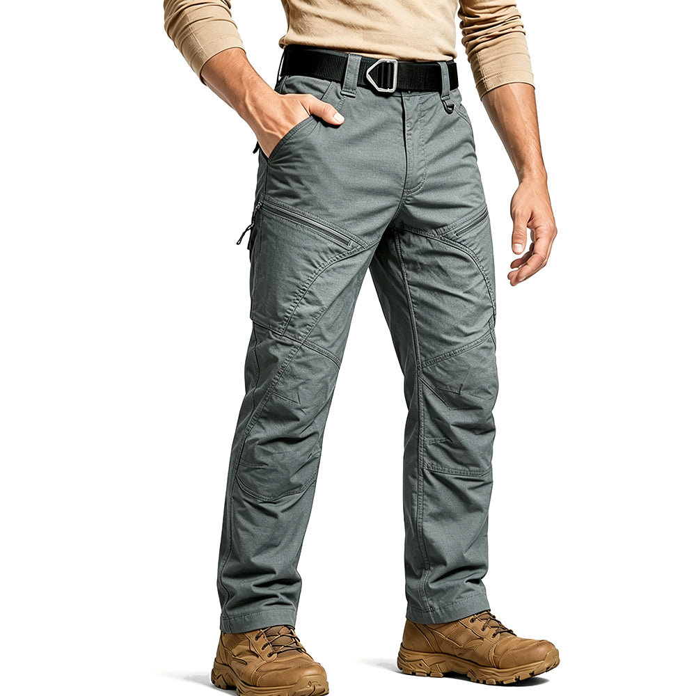 Men’s Urban Stretch Cargo Pants Waterproof Ripstop Pants