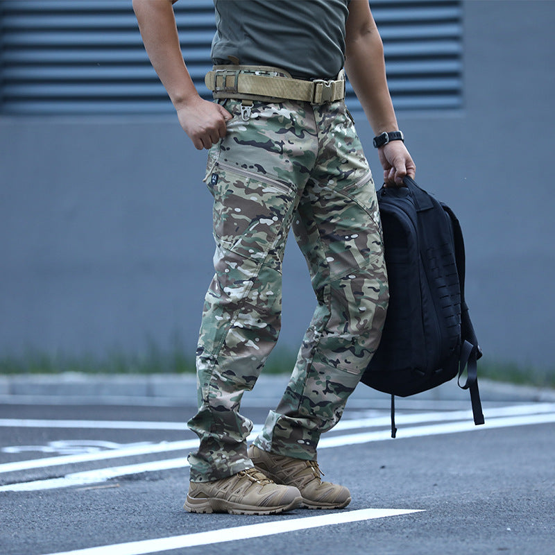 Men’s Urban Stretch Cargo Pants Waterproof Ripstop Pants
